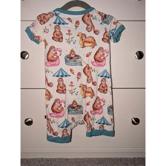 The Sleepy Sloth Summertime Sloth Shorty 18-24 - Picture 4 of 4